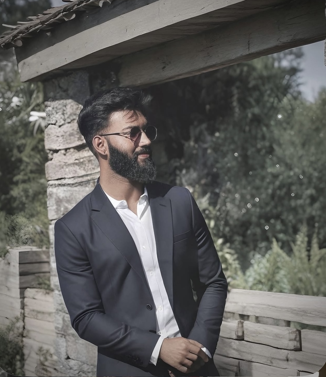 Fardeen Ahmad Khan — formal portfolio portrait