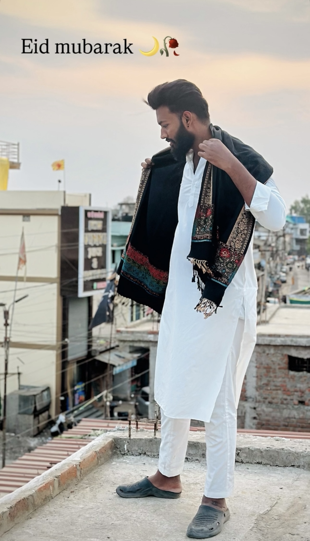 Fardeen Ahmad Khan — Eid traditional look